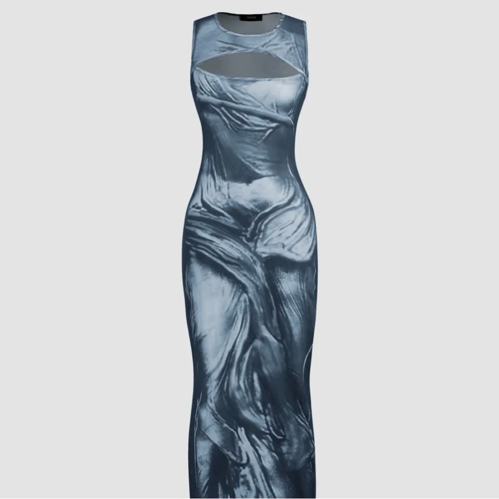 Blue Maxi Dress